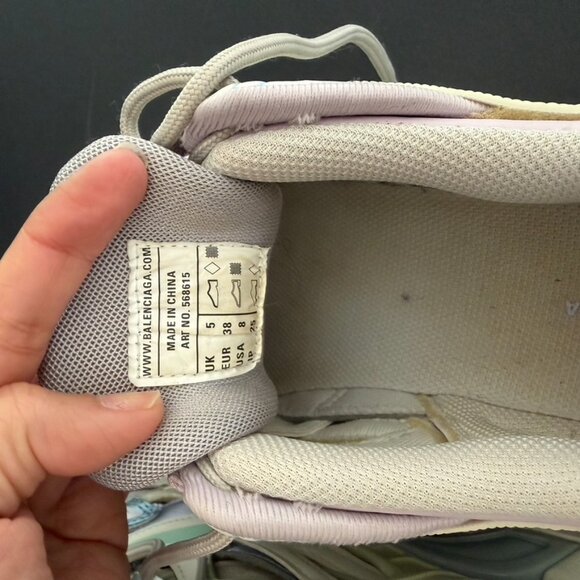 Balenciaga Track 2 Sneakers Multicolor Trainers Size 8 - Picture 9 of 10
